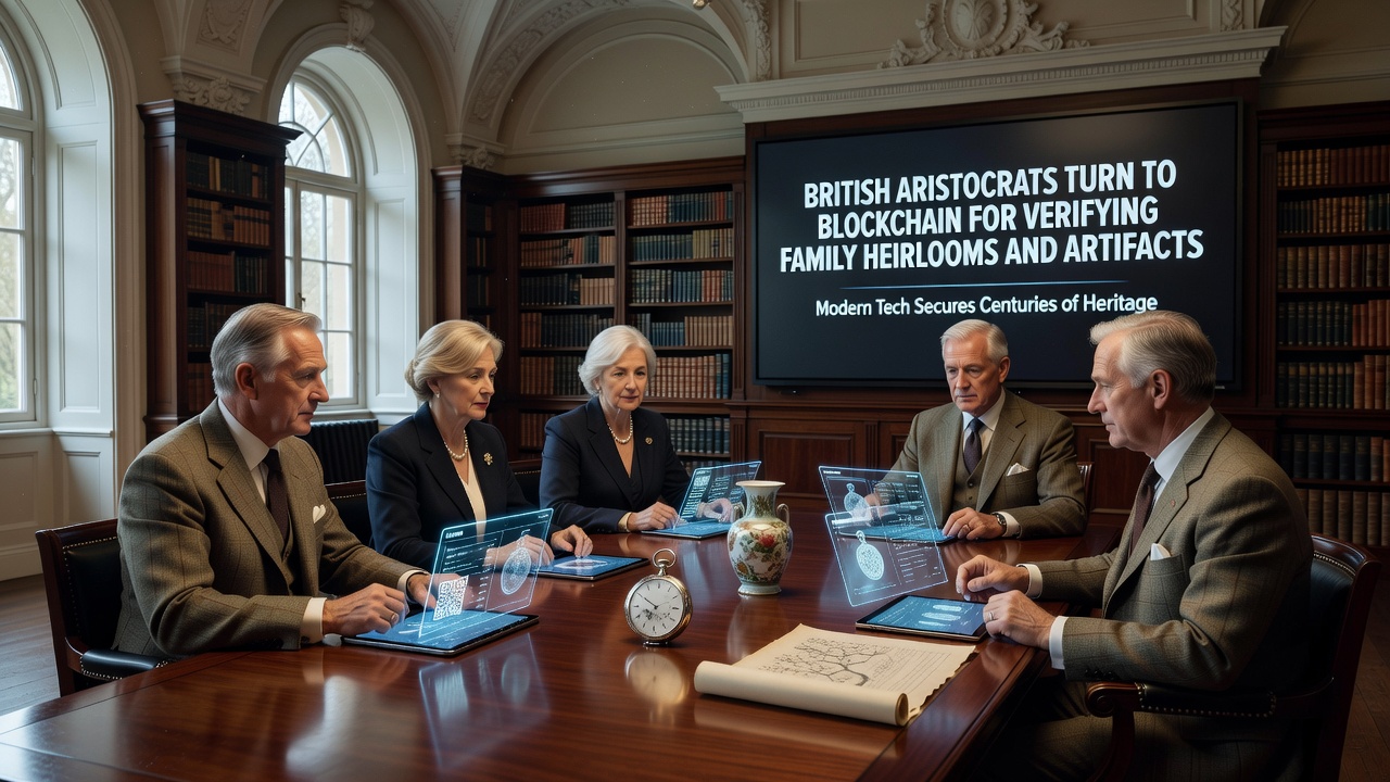 British Aristocrats Turn to Blockchain for Verifying Family Heirlooms and Artifacts